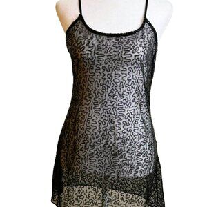 Belle de Jour Dress Top Sequins Black size M